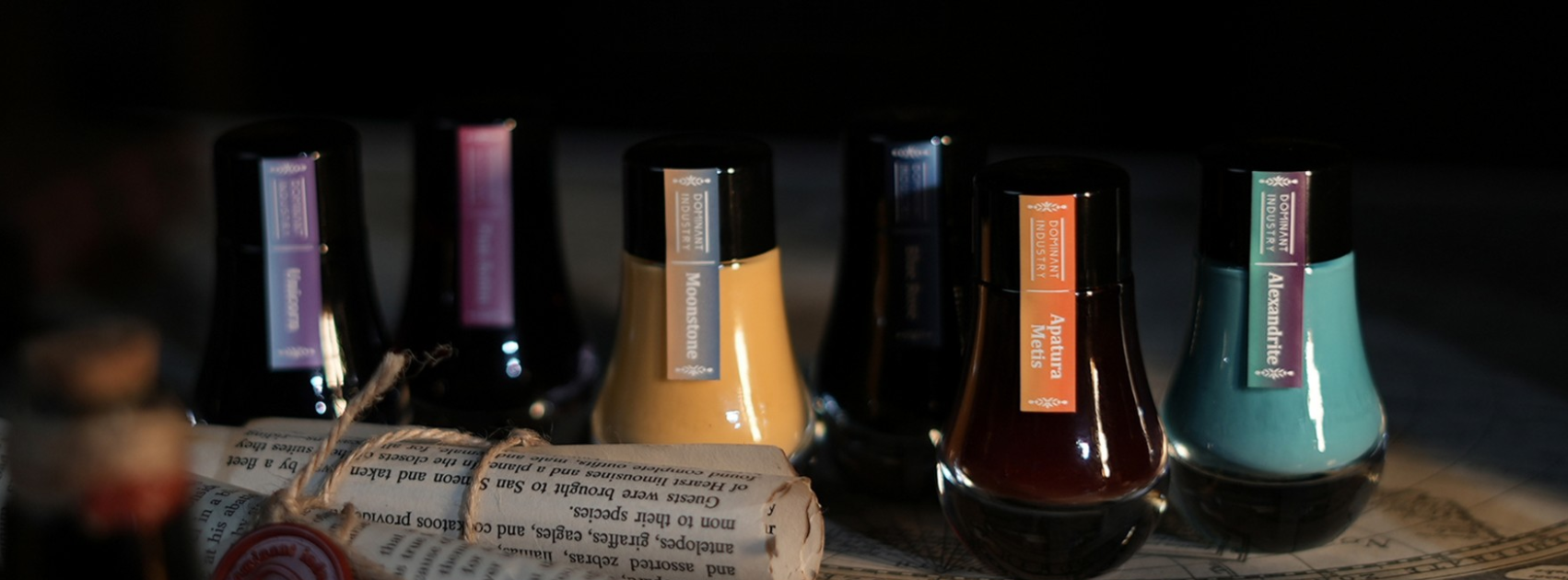 Dominant Industry Alchemist Series UV reactive inks