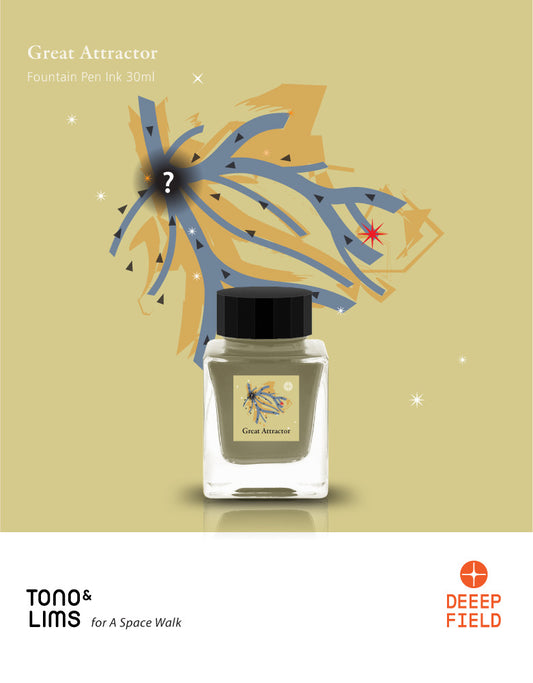 Tono & Lims DEEEP FIELD Grand Attracteur – Encre Stylo Plume 30ml (Nuançage Chromatique)