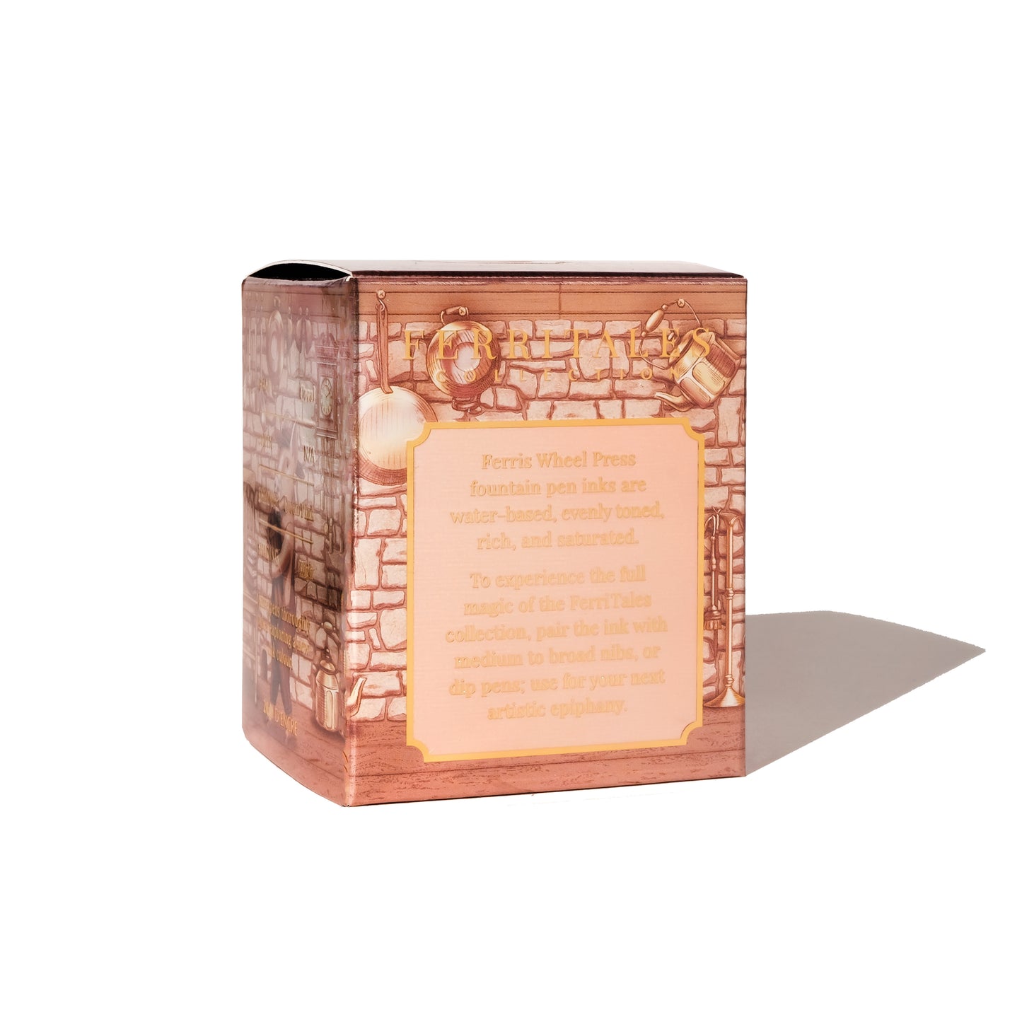 Ferris Wheel Press FerriTales | The Three Little Pigs Series | Oinking Embers Fountain Pen Ink