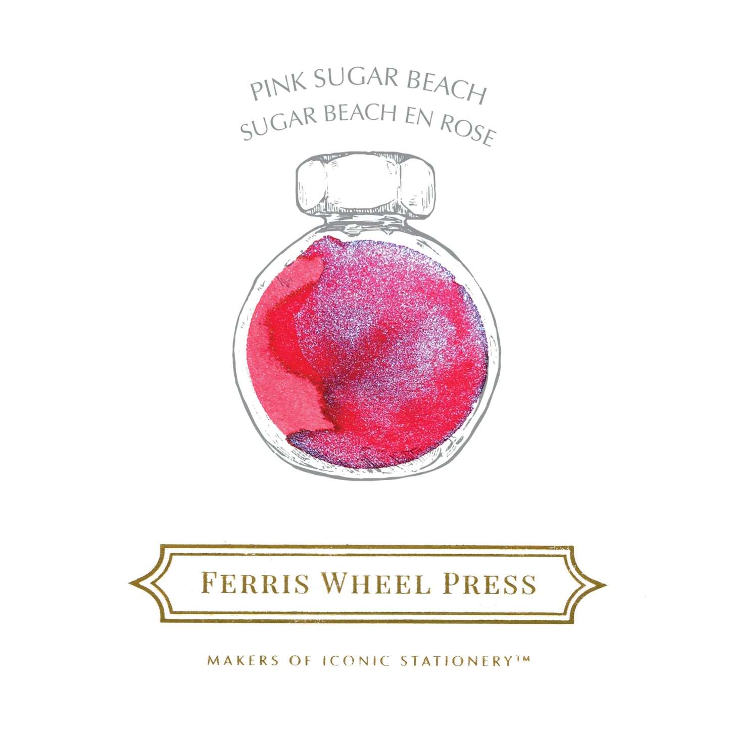 Ferris Wheel Press - Pink Sugar Beach (38ml) | The Sugar Beach Collection