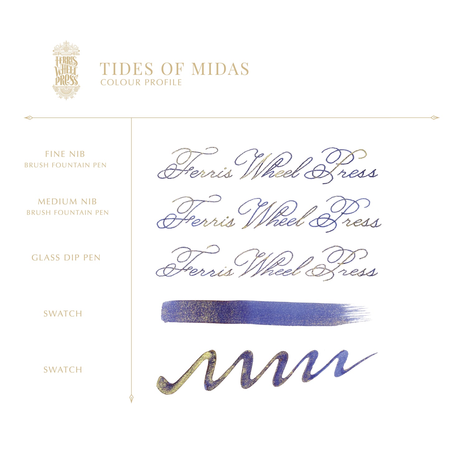 Ferris Wheel Press - Tides of Midas (10ml) | FerriTales The King Midas Collection