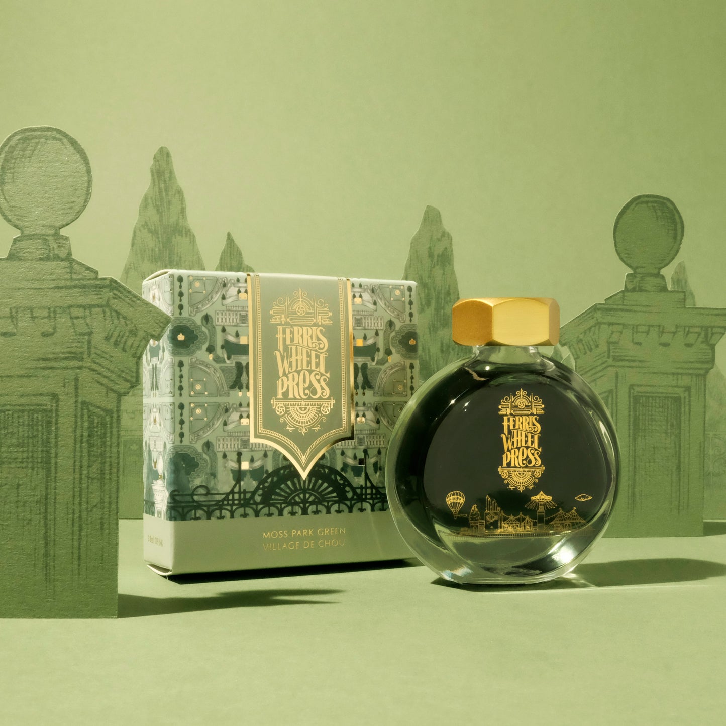 Ferris Wheel Press - Village de Chou / Moss Park Green (38 ml) | Collection Automne en Ontario