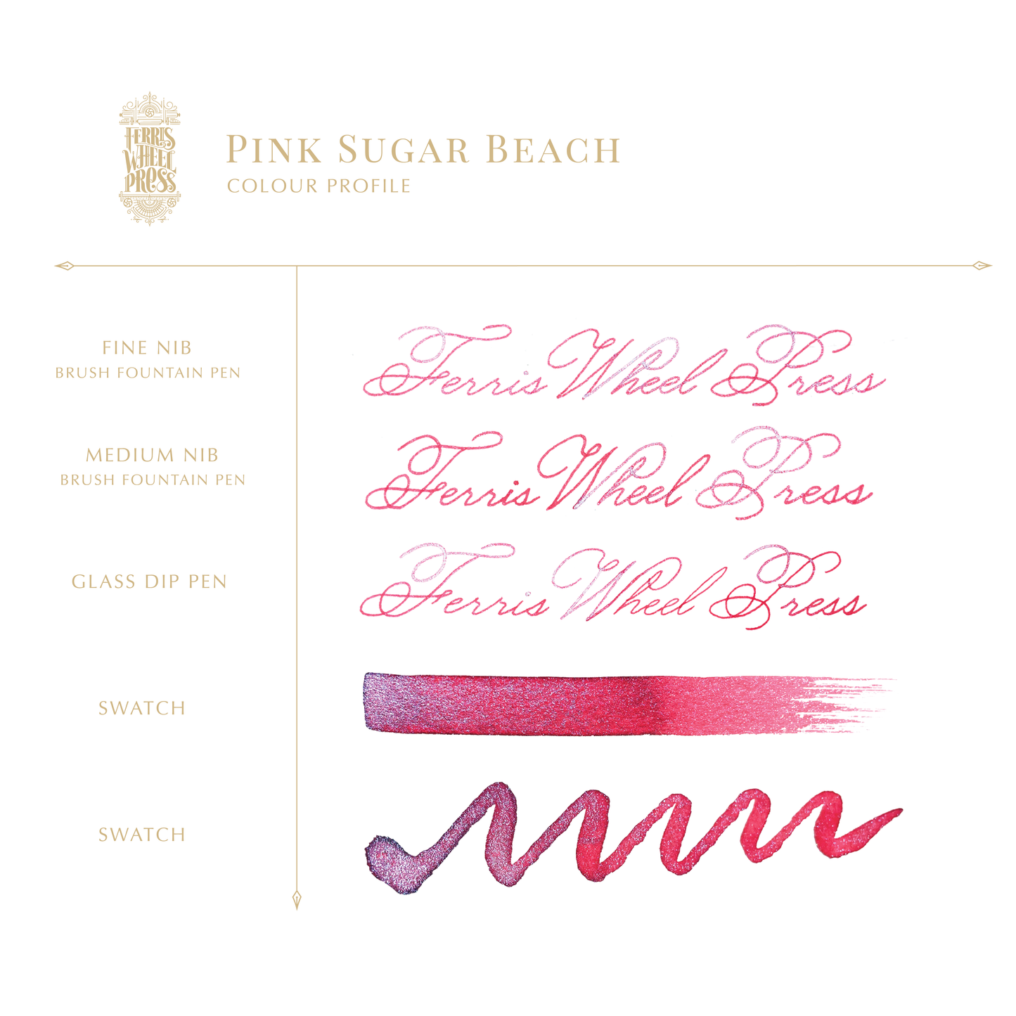 Ferris Wheel Press - Pink Sugar Beach (38ml) | The Sugar Beach Collection