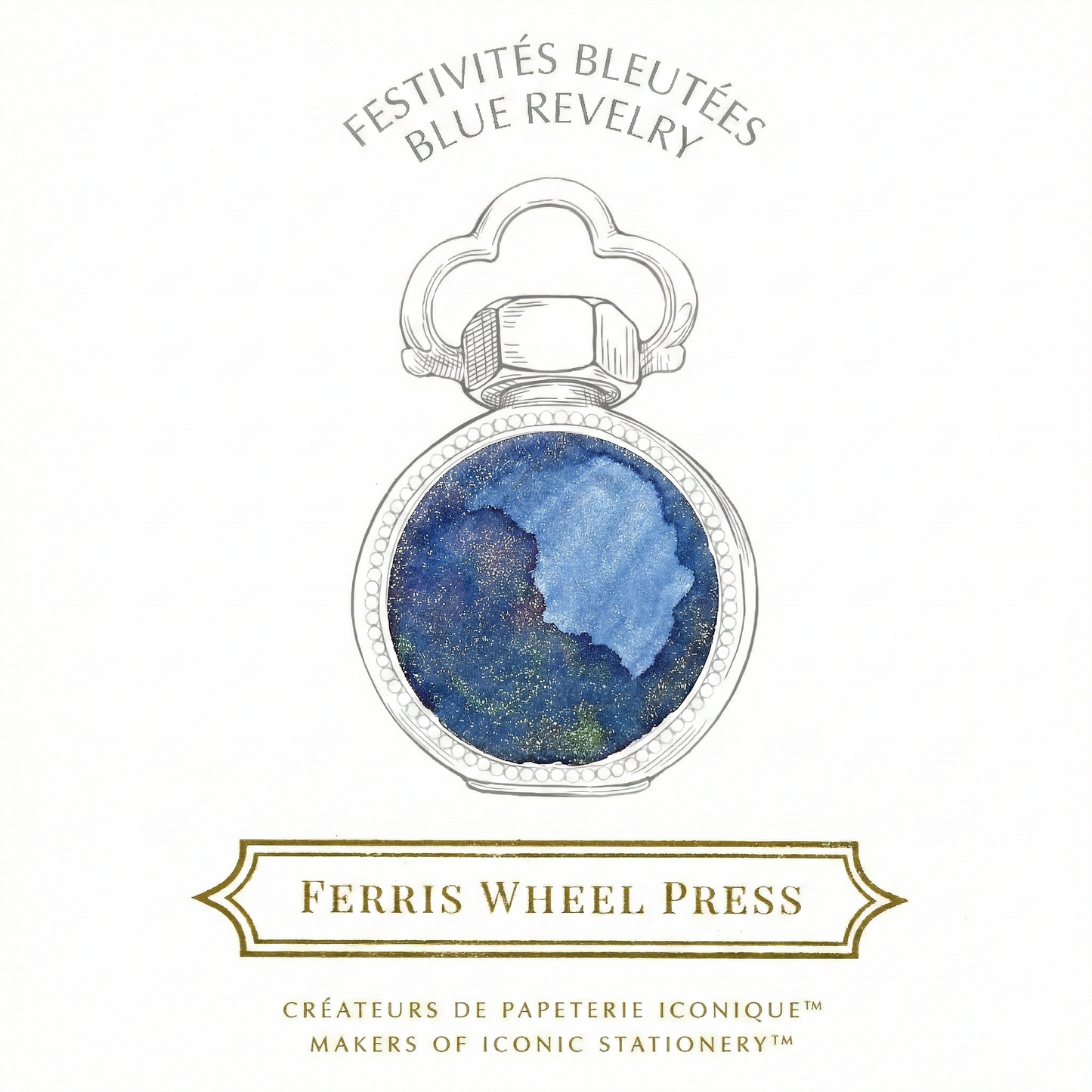 Ferris Wheel Press - Blue Revelry (38ml) | 15th Anniversary Limited Edition