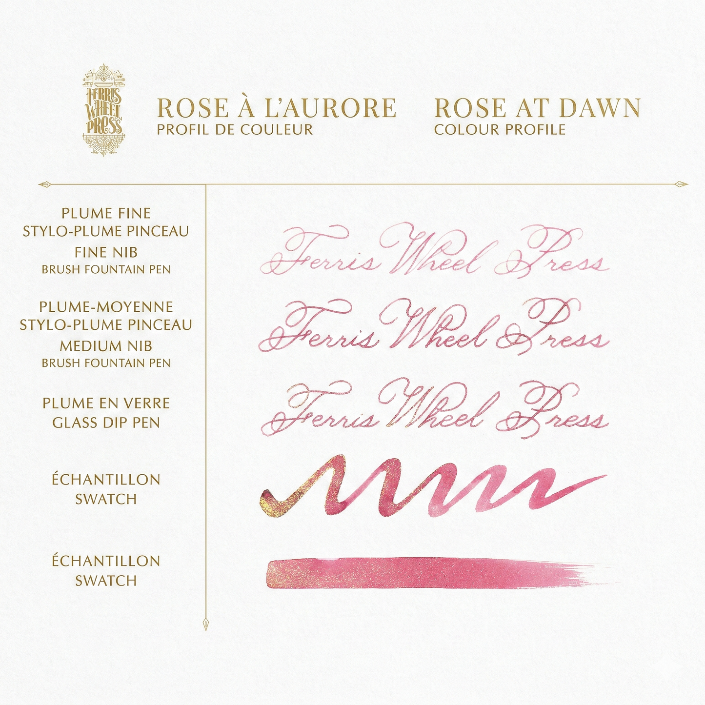 Ferris Wheel Press - Rose at Dawn | La Belle Époque Collection