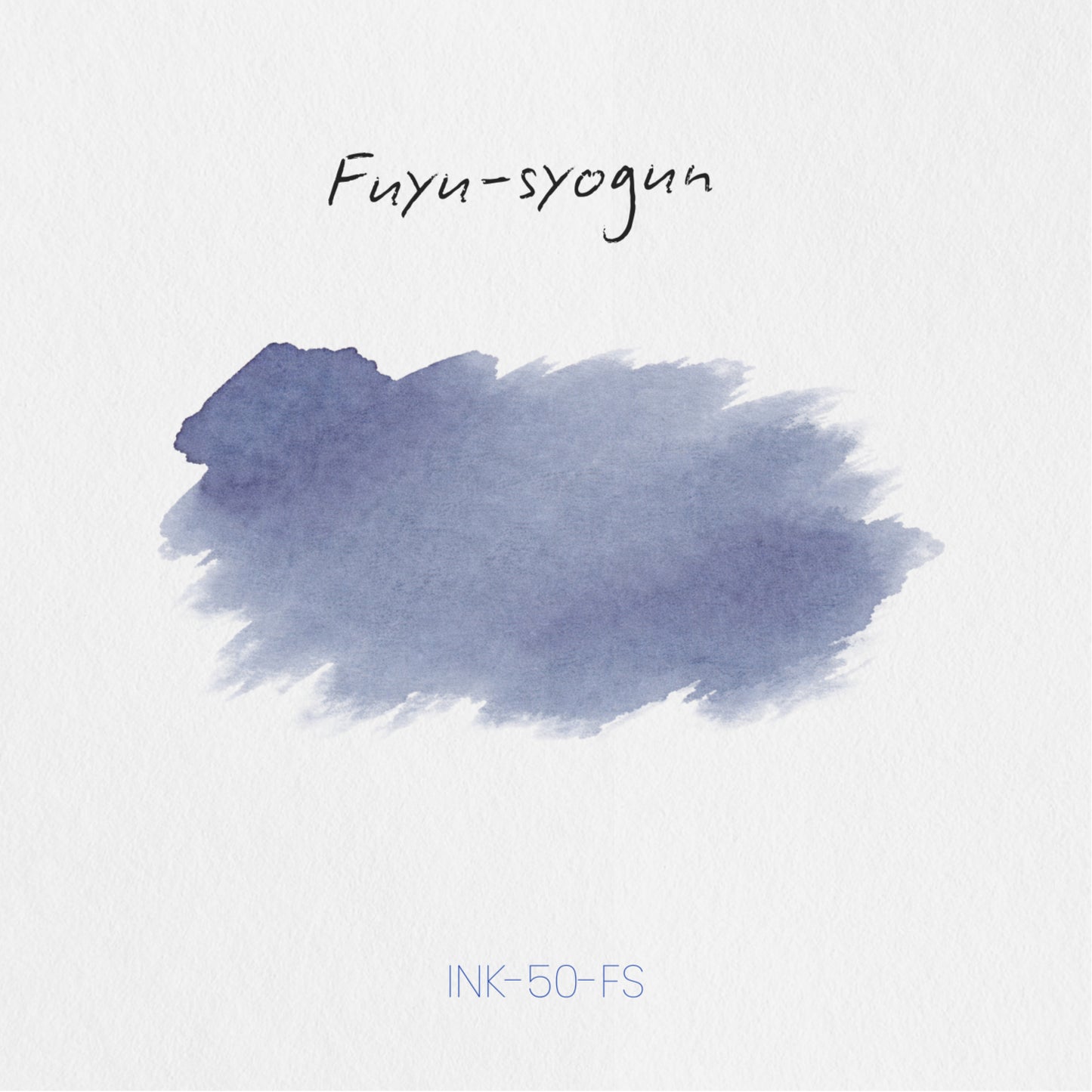 Pilot Iroshizuku Fuyu-syogun (冬将軍) — Cool Blue-Grey, Expressive Shading Fountain Pen Ink (50ml)