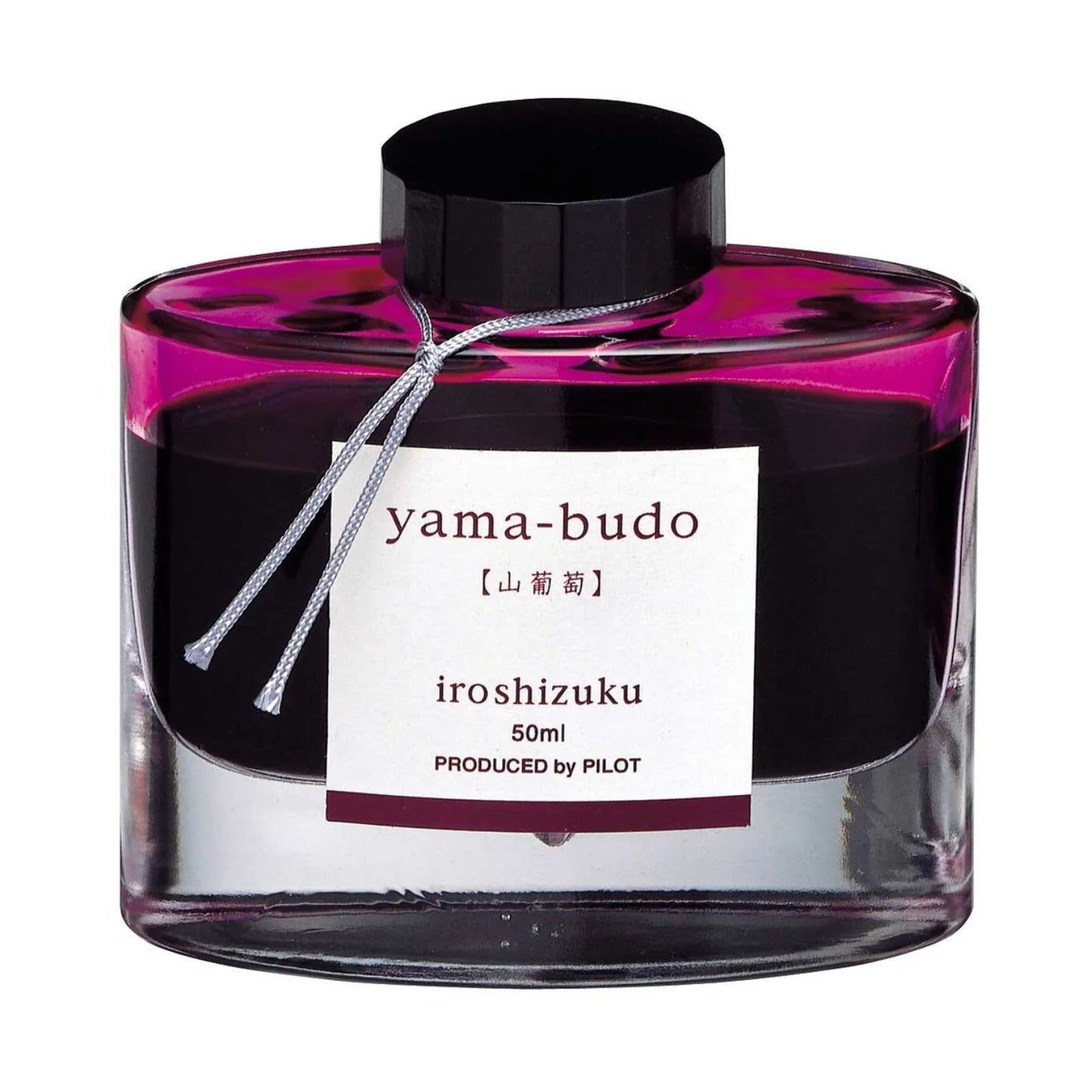 Pilot Iroshizuku Yama-budo (山葡萄) — Vivid Fuchsia Purple, Gold Sheen Fountain Pen Ink (50ml)