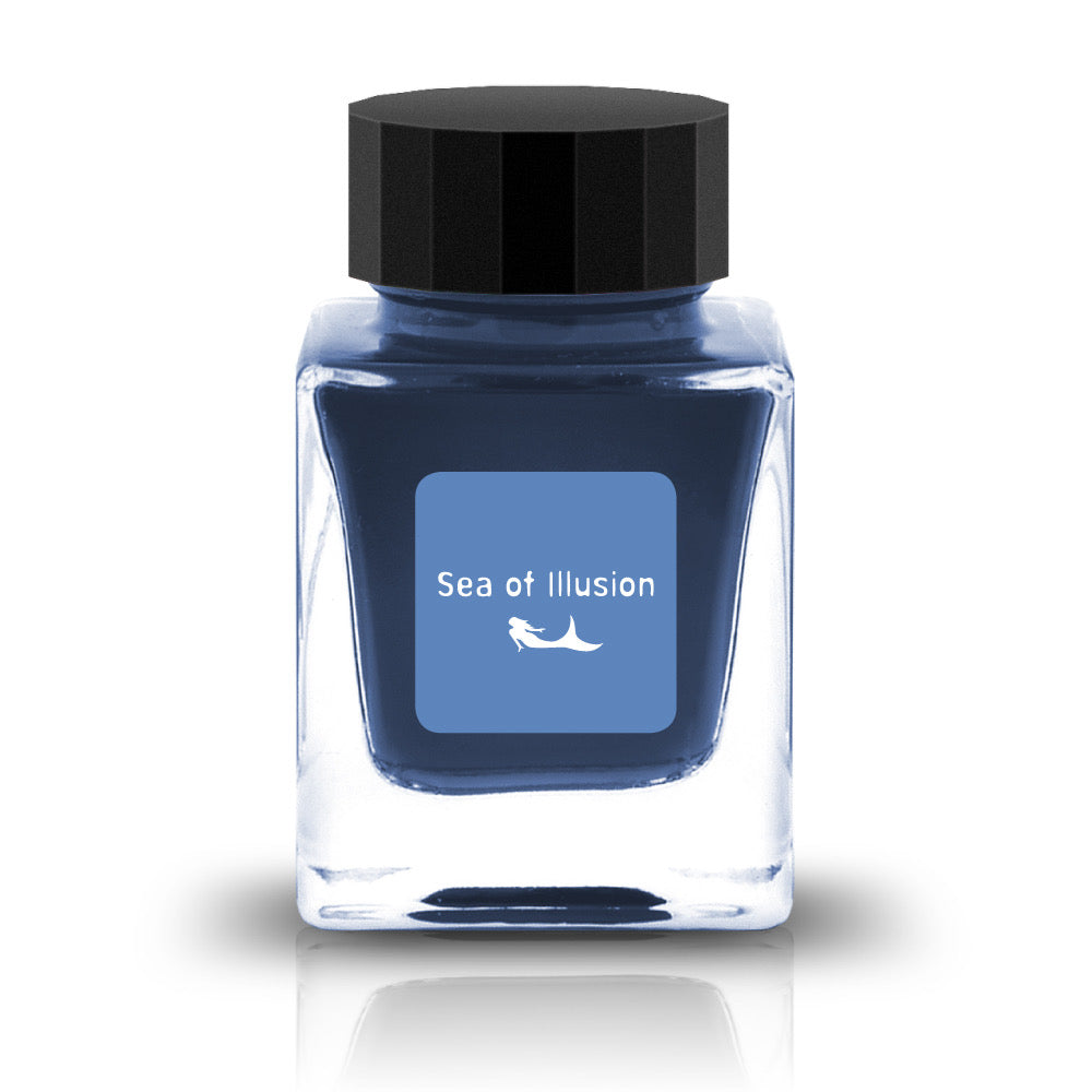 Tono & Lims Sea of Illusion – 30ml Fountain Pen Ink (Navy Blue)
