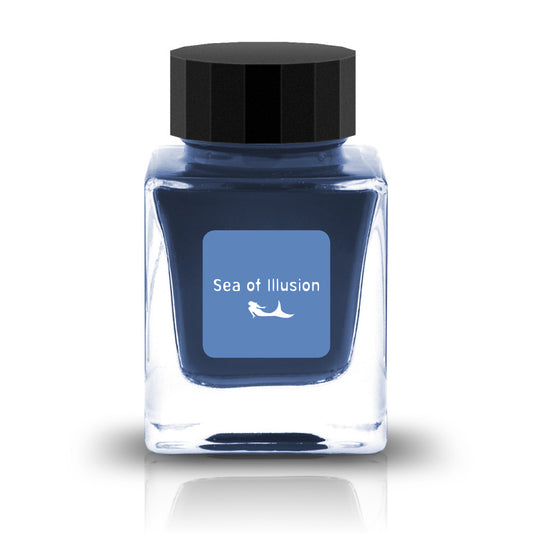 Tono & Lims Sea of Illusion – 30ml Fountain Pen Ink (Navy Blue)