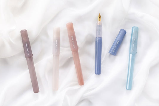 Pilot Kakuno Madoromi — Soft Colour Fountain Pen with Gold-Plated Nib (F / M)